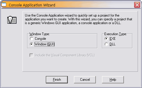Console Application Wizard